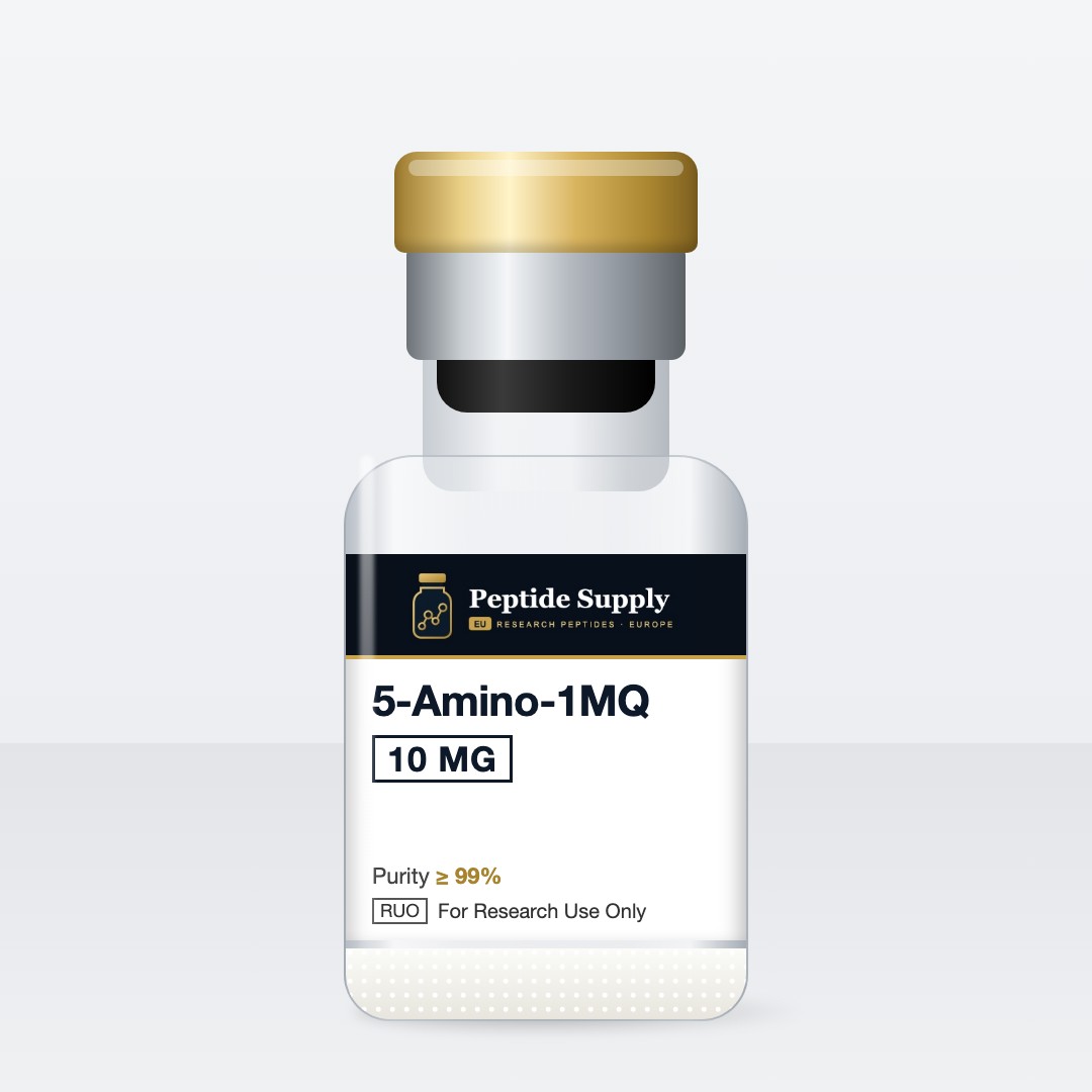 5-Amino-1MQ 10 mg research peptide vial – Peptide Supply EU