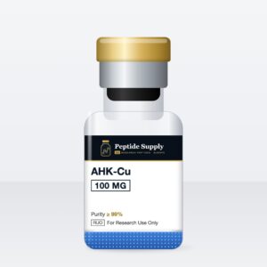 AHK-Cu research peptide vial – Peptide Supply EU