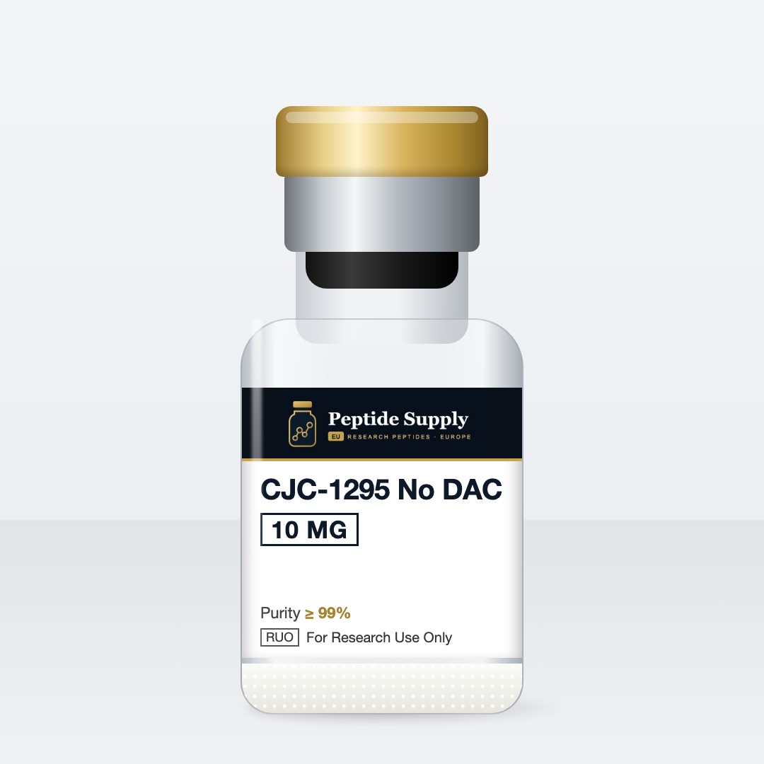 CJC-1295 No DAC 10 mg research peptide vial – Peptide Supply EU