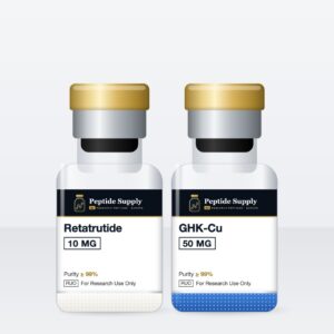 Retatrutide 10 mg + GHK-Cu 50 mg Bundle research peptide vial – Peptide Supply EU