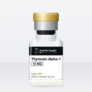 Thymosin Alpha-1 research peptide vial – Peptide Supply EU