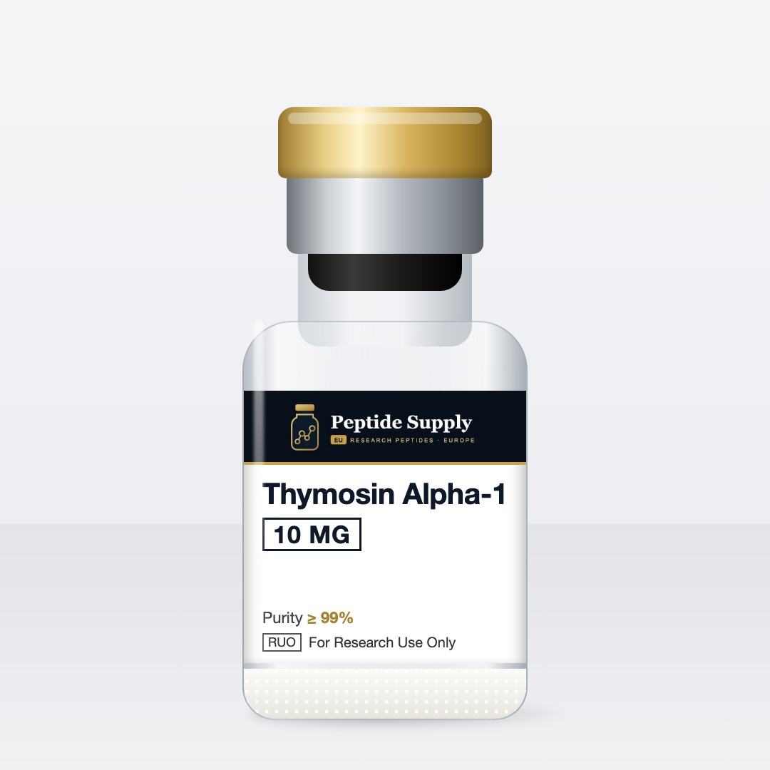 Thymosin Alpha-1 research peptide vial – Peptide Supply EU